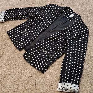 Lauren Conrad polka dot blazer